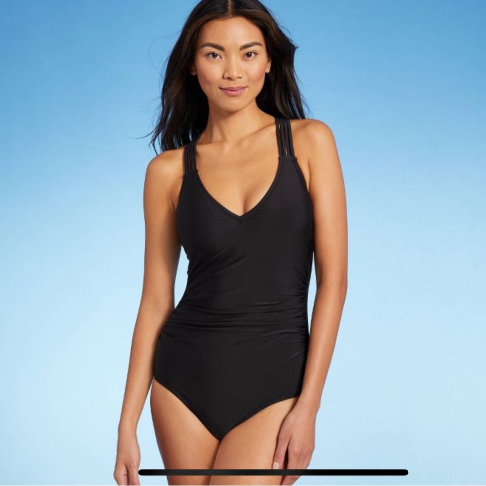 New! Kona Sol Women’s long torso one piece swimsuit